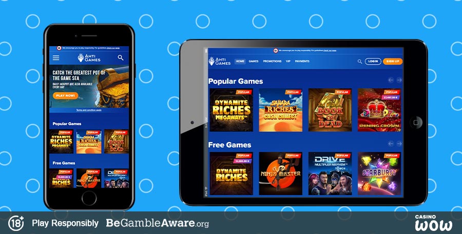 AHTI Games Mobile Casino