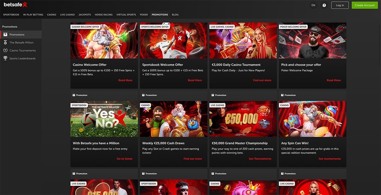 Betsafe casino Promotions Betsafe casino Promotions