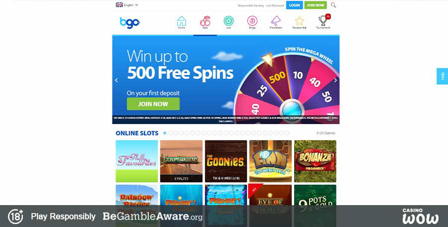 BGO Casino Games