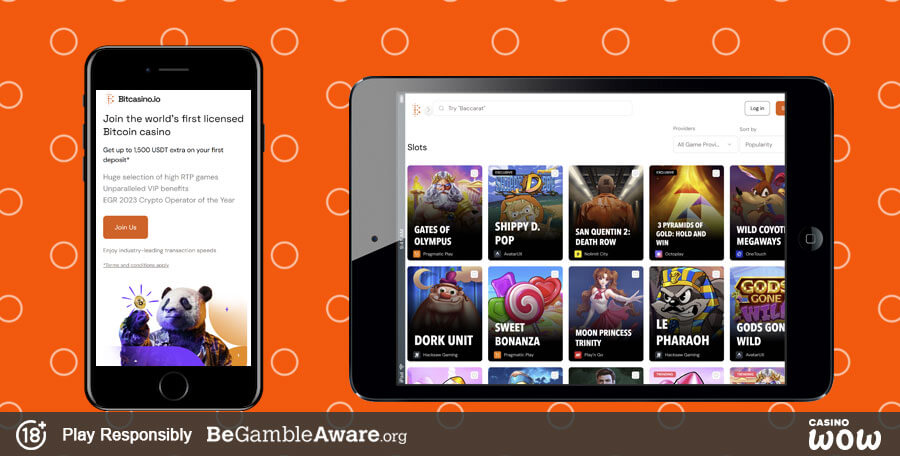 Bitcasino io Mobile Casino