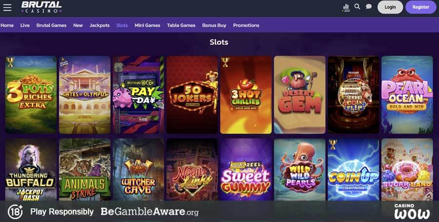 Brutal Casino Games