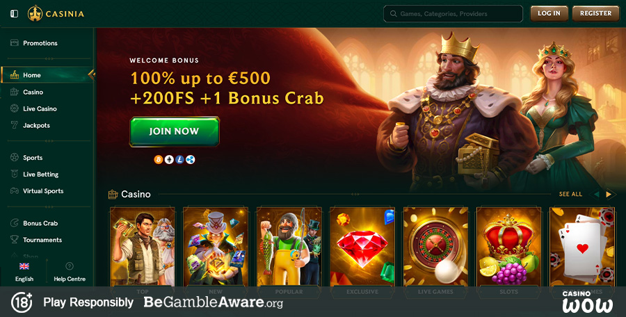 online casino deposit bonus