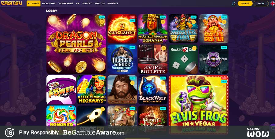 Casitsu Casino Games