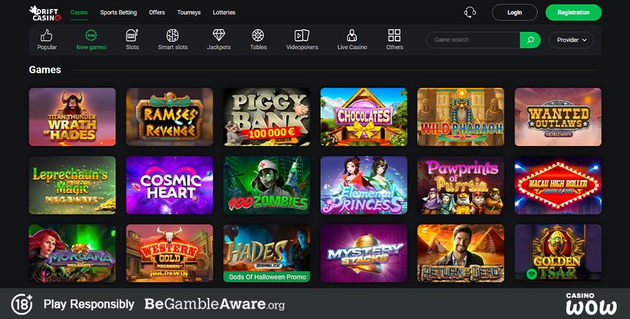 Drift Casino Games