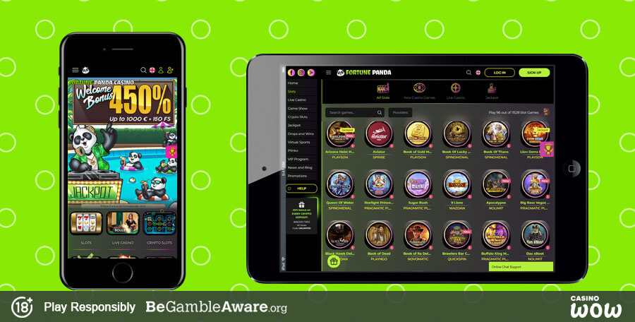 Fortune Panda Mobile Casino