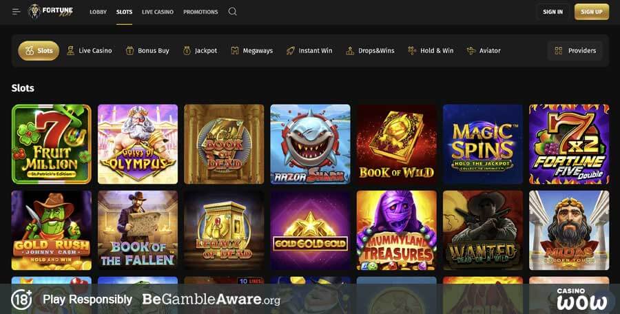 Fortune Play Casino Games