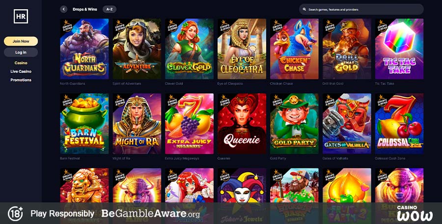 Highroller Casino Games