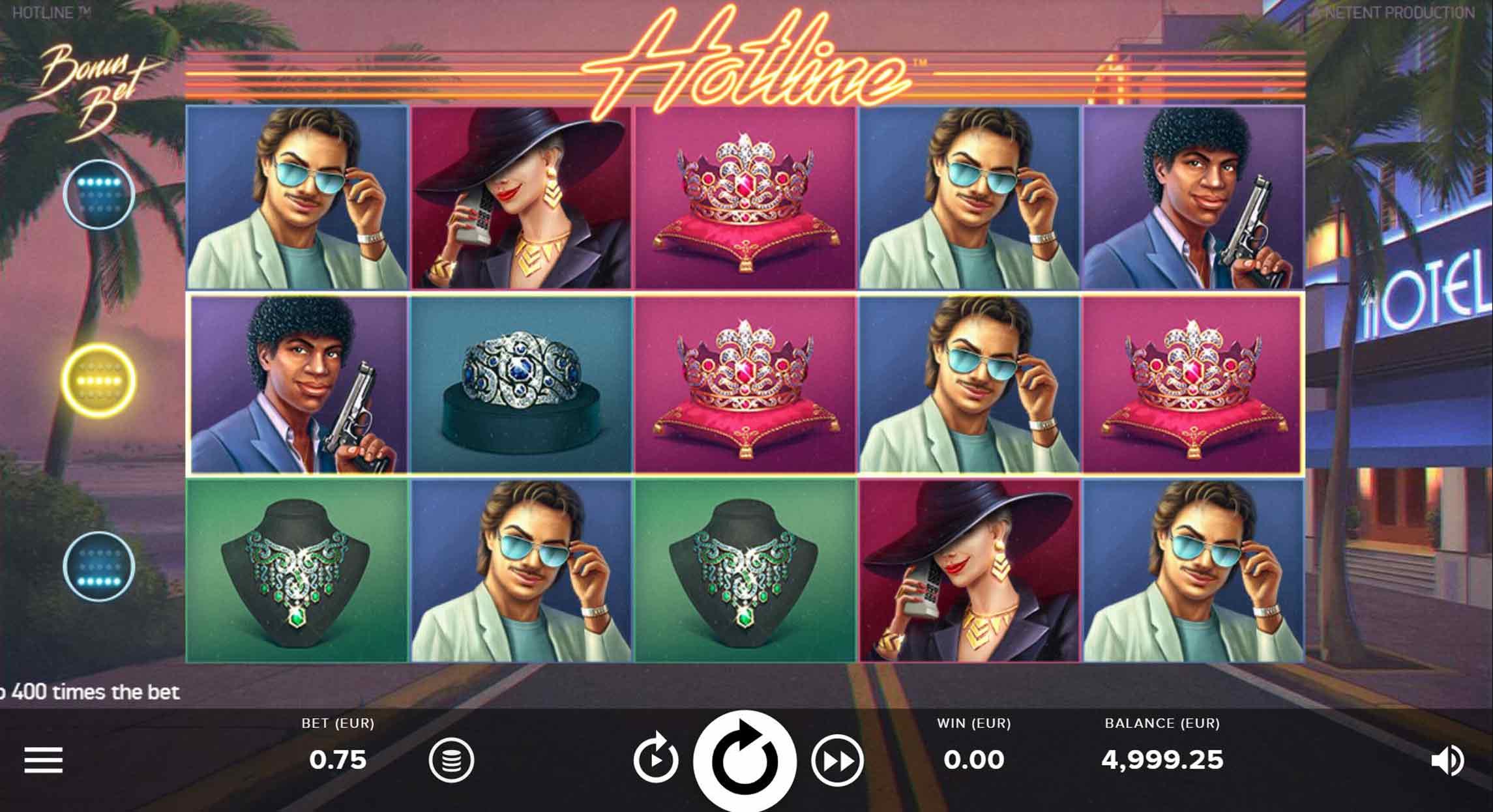 Hotline - Online slot by NetEnt