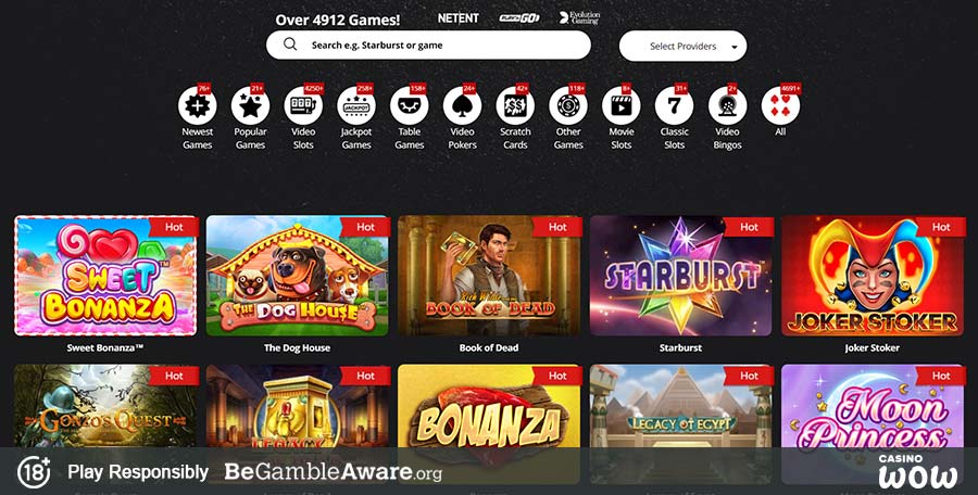 Jetbull Casino Games