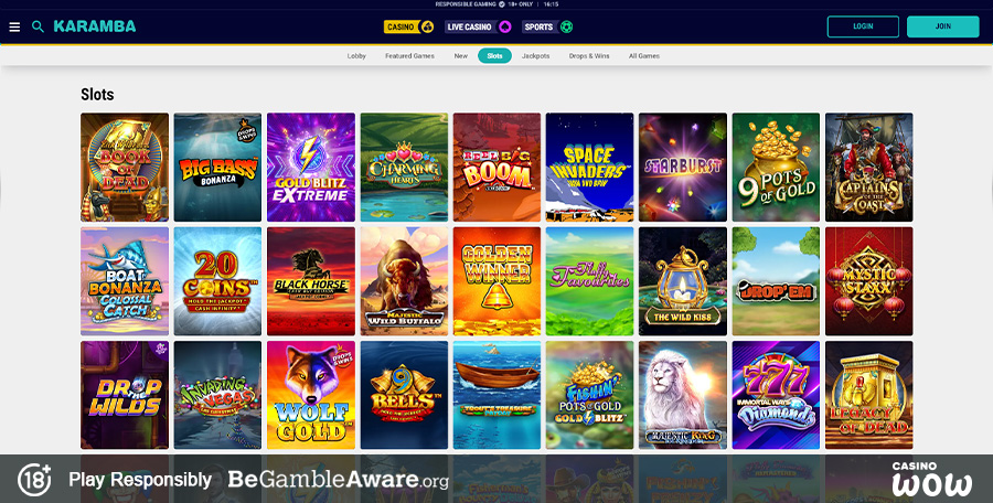 Karamba Casino Games