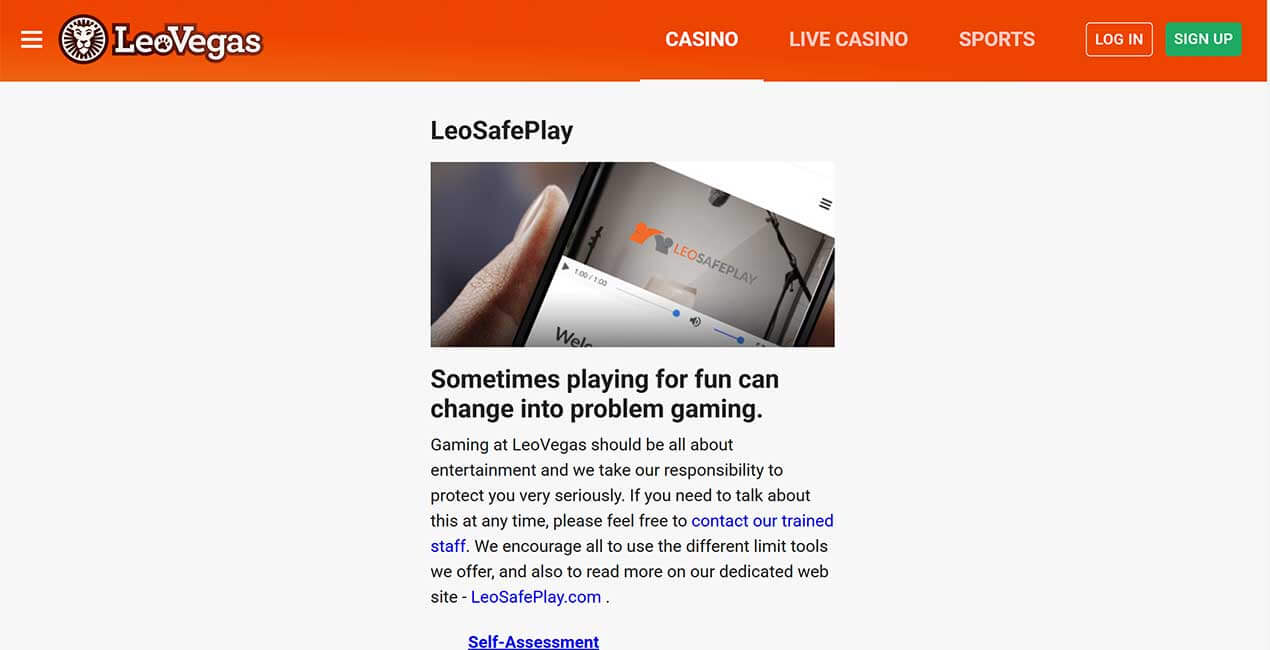 LeoVegas Casino - Reviews, Ratings, Games, Bonuses - CasinoWow