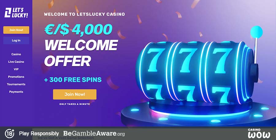 Let’s Lucky Casino Lobby