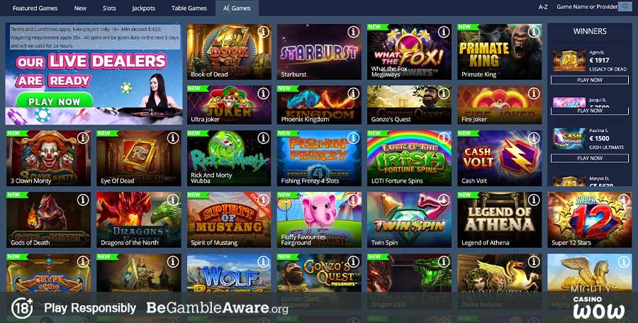 online casino vegas