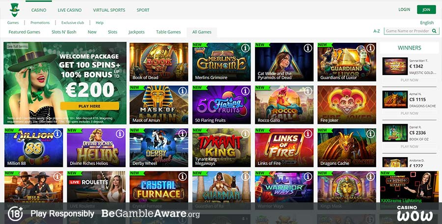 Luckster Casino Games