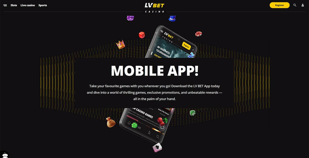 LvBet Casino Mobile App