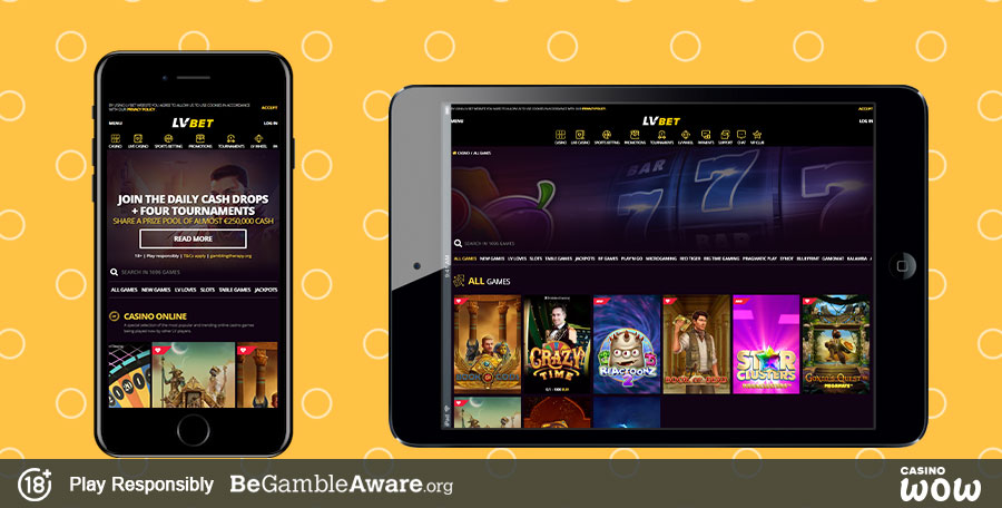 Mobile LV BET Casino