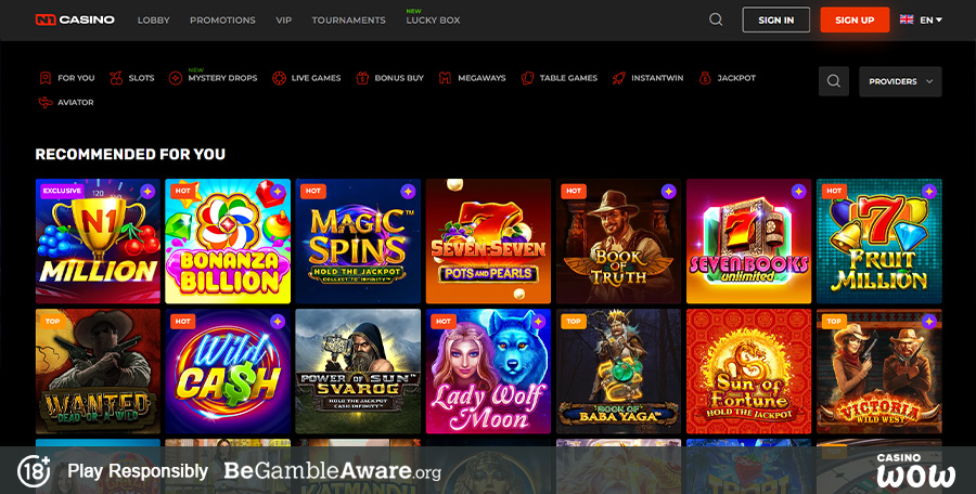 N1 Casino Games