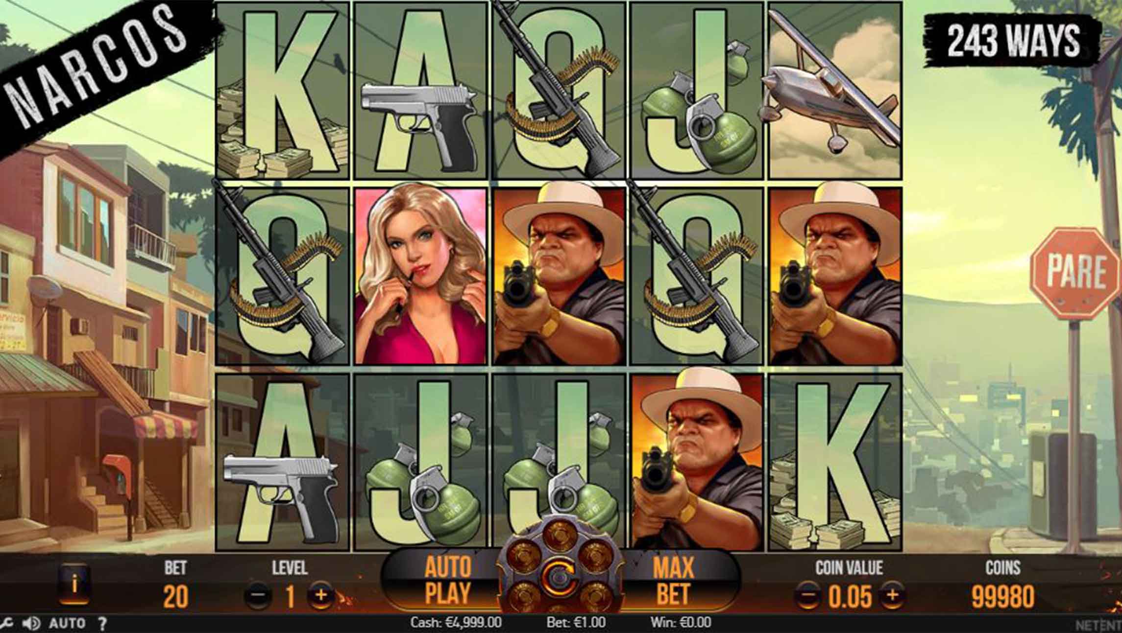 Narcos - Online slot by NetEnt