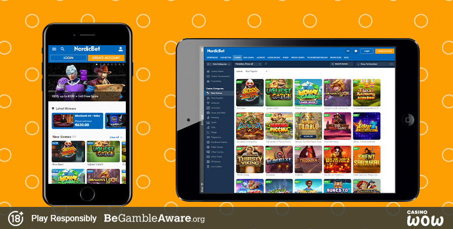 NordicBet Mobile Casino