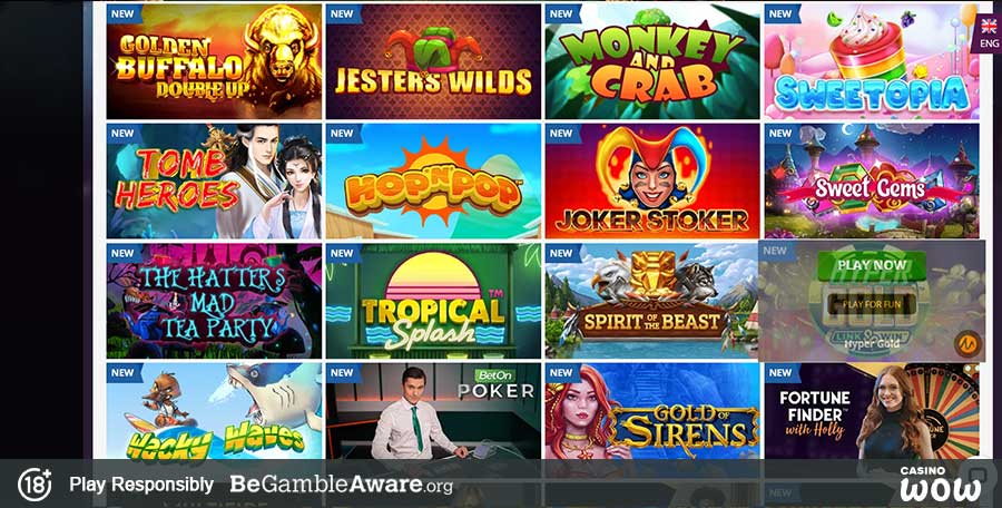 PlayAmo Casino Games