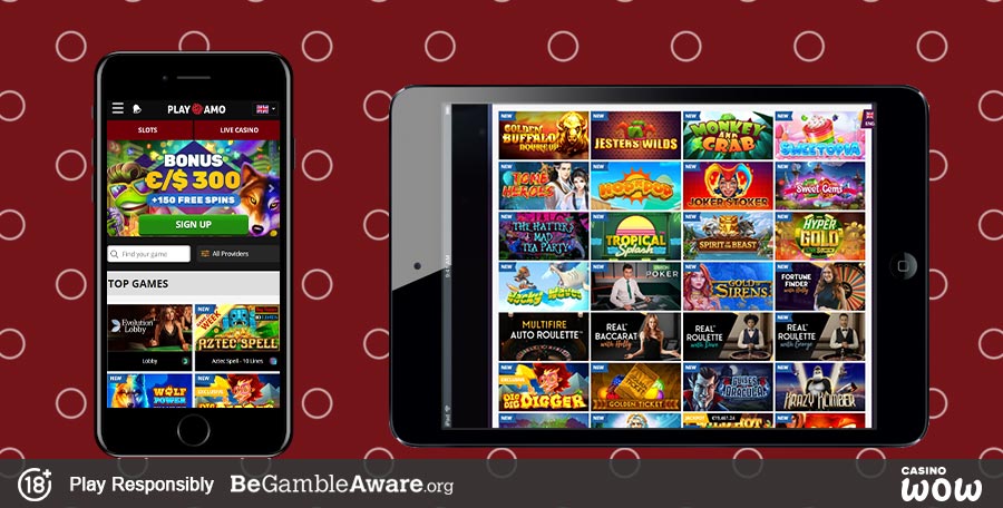 PlayAmo Mobile Casino