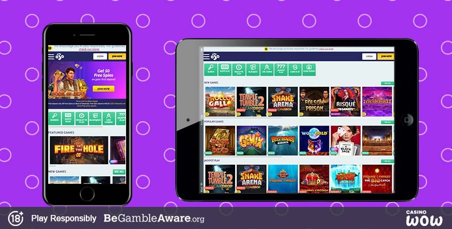 PlayOJO Mobile Casino