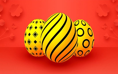 Grab a daily Easter egg and unlock rewards with the promotion from Rizk Casino!
