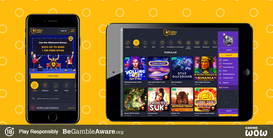 Rolling Slots Mobile Casino