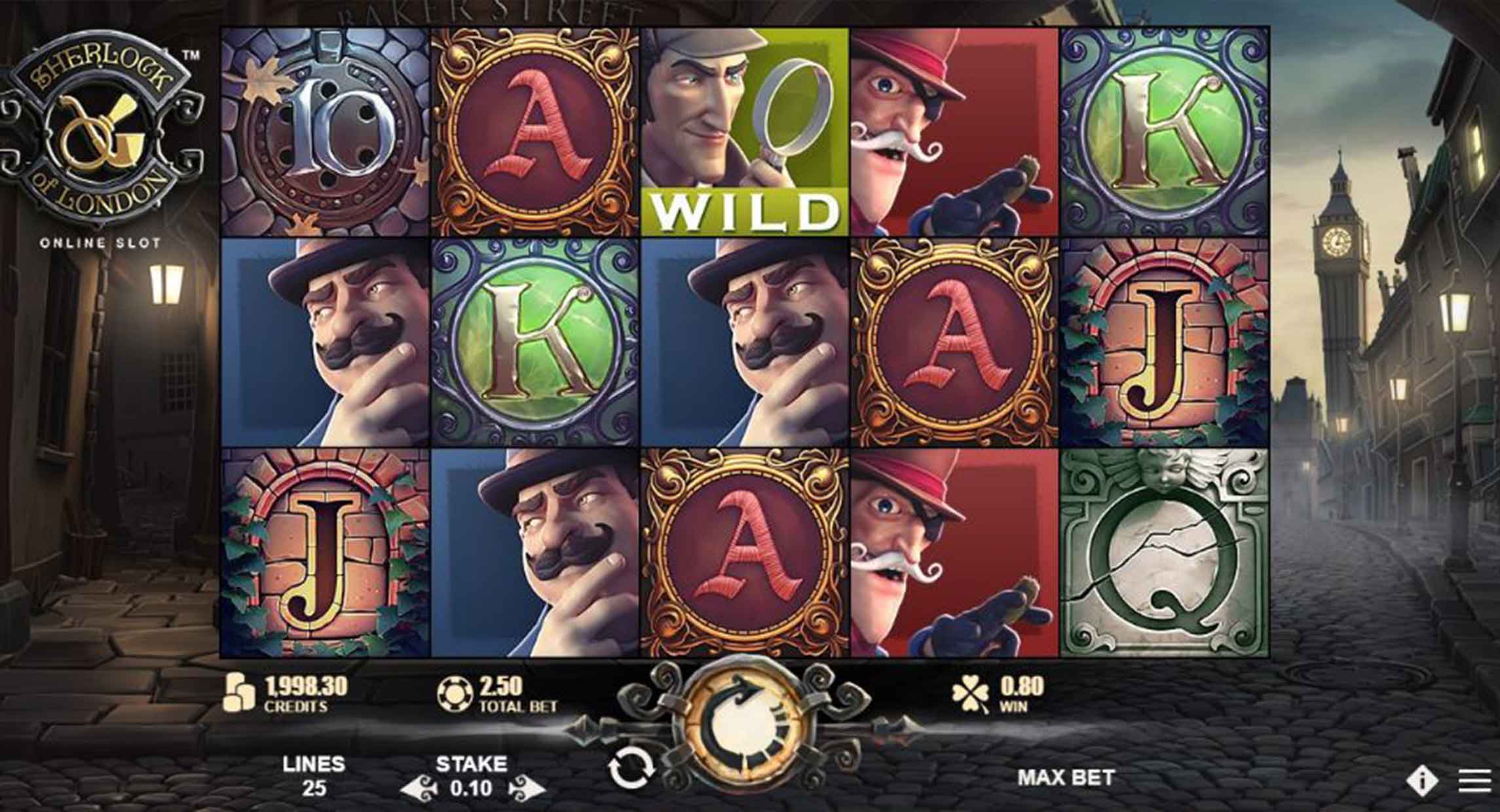 Sherlock of London - Slot by Rabcat