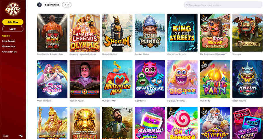 Super Shotz game collection