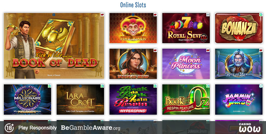 Sloty Casino Games