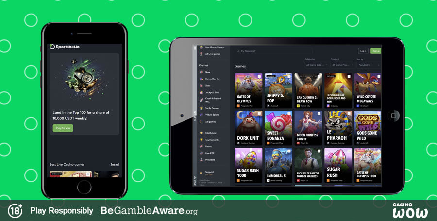 Sportsbet io Mobile Casino