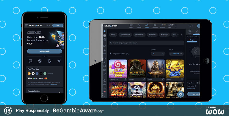 Thunderpick Mobile Casino