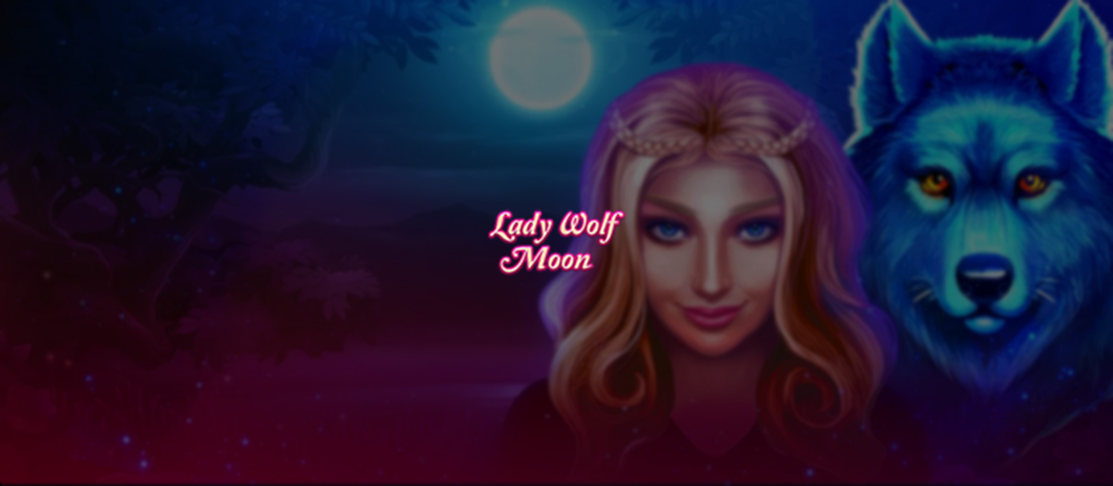 Lady Wolf Moon Slot Game