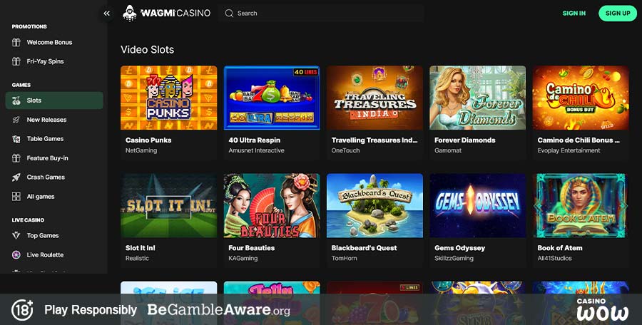 Wagmi Casino Games