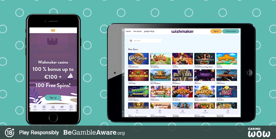 Wishmaker Mobile Casino