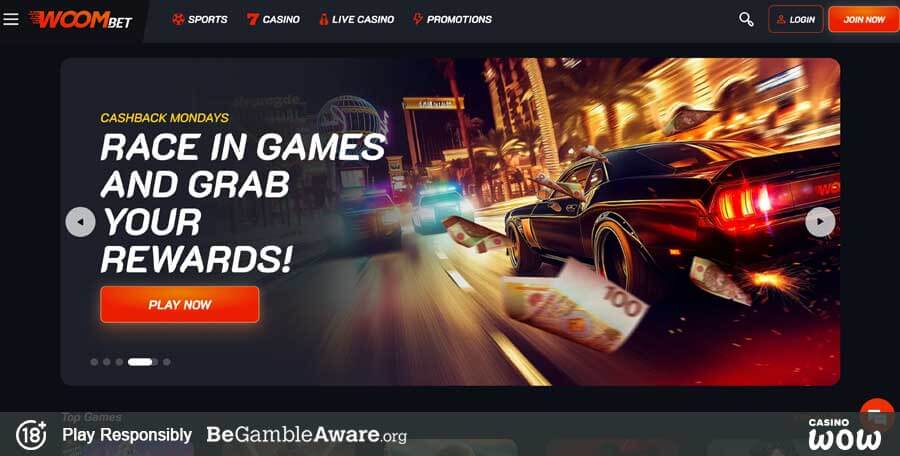Woom.bet Casino Games